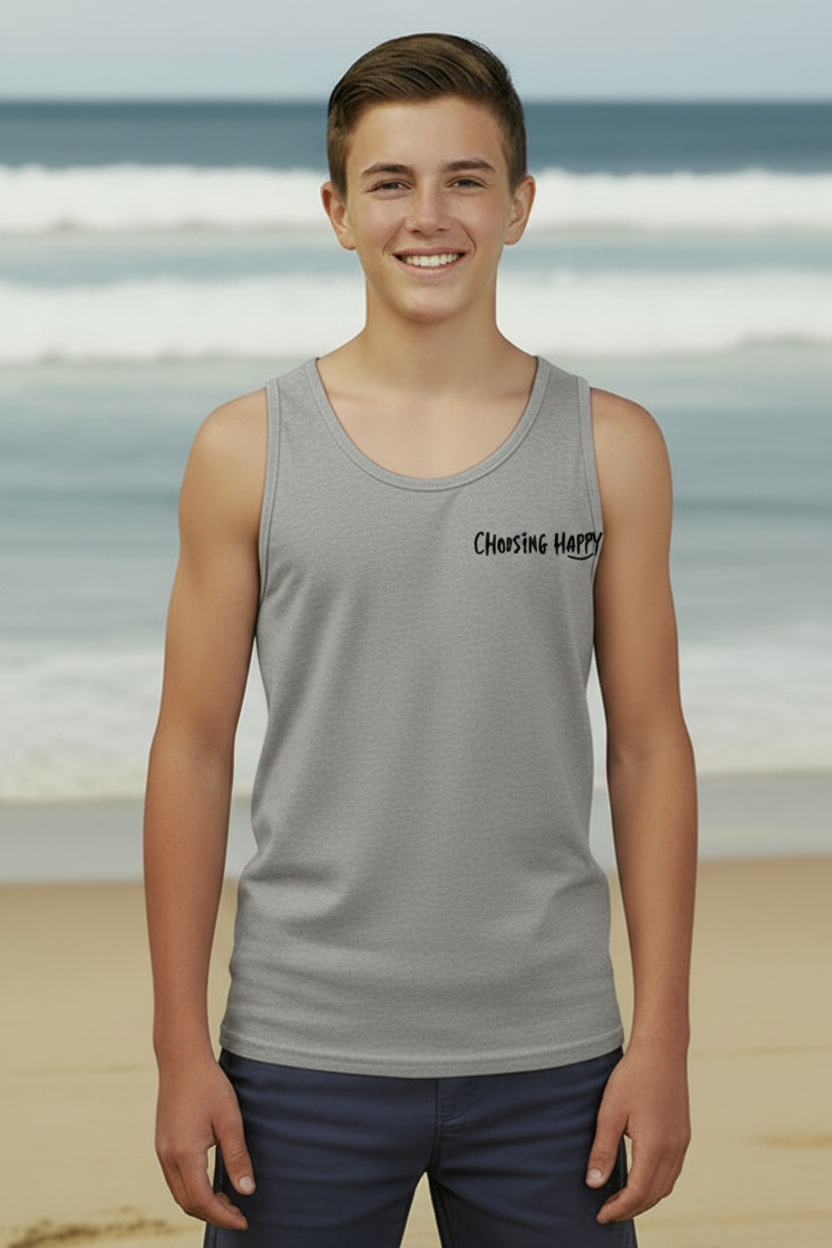 Choosing Happy Tank Tops