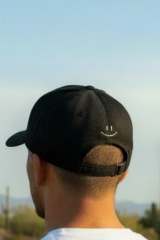 Choosing Happy Buckle Back Hats