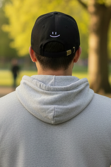 Choosing Happy Buckle Back Hats
