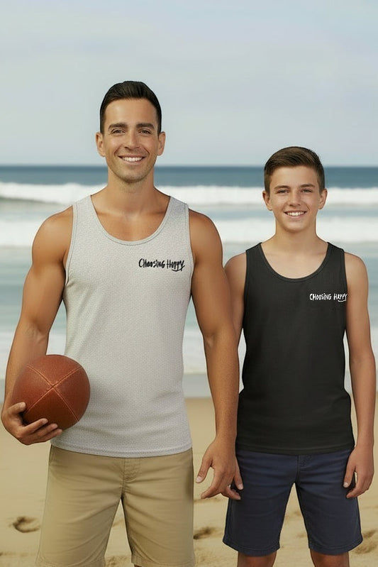 Choosing Happy Tank Tops