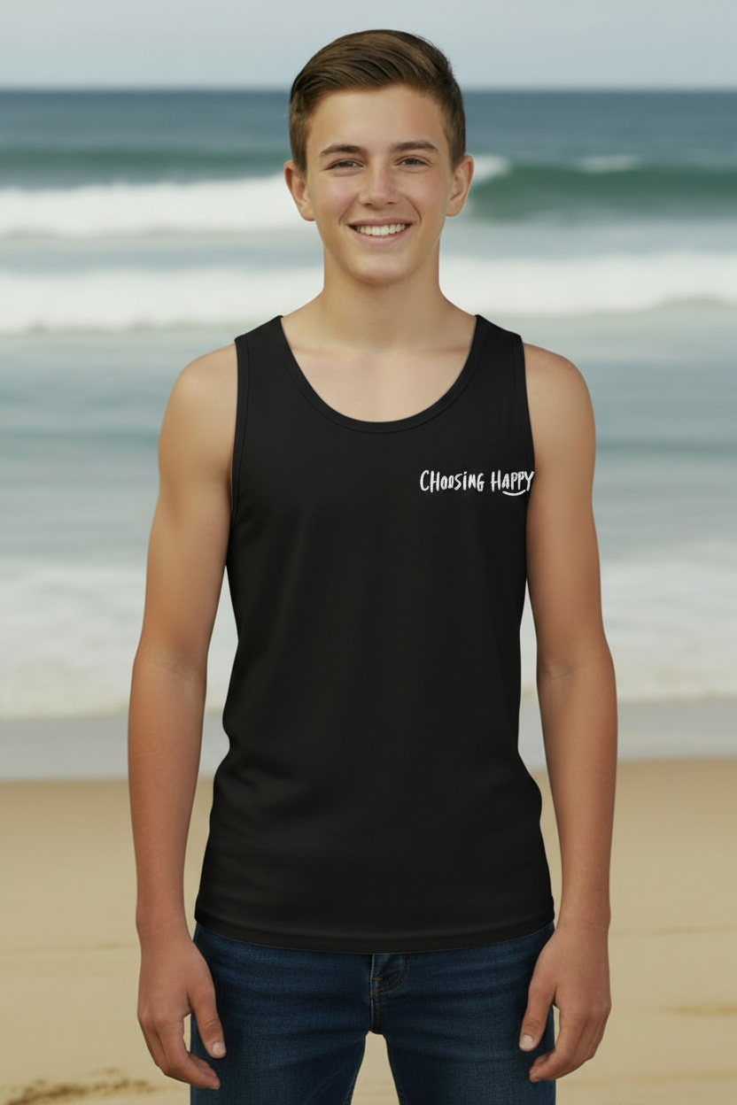 Choosing Happy Tank Tops