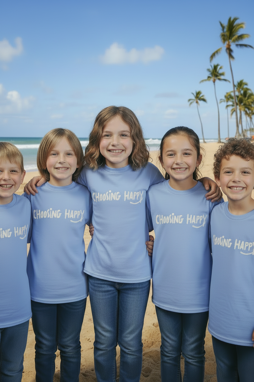 Children's Shirts Choosing Happy Yay!