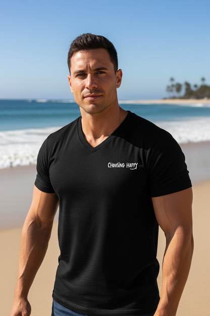 Choosing Happy V-Neck — Joy You Can Wear