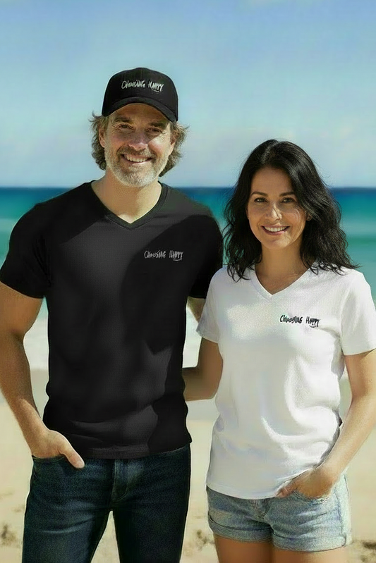 Choosing Happy V-Neck — Joy You Can Wear