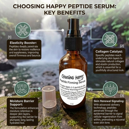 Choosing Happy Peptide Firming Serum