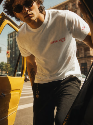 Choosing Happy Unisex T-shirt