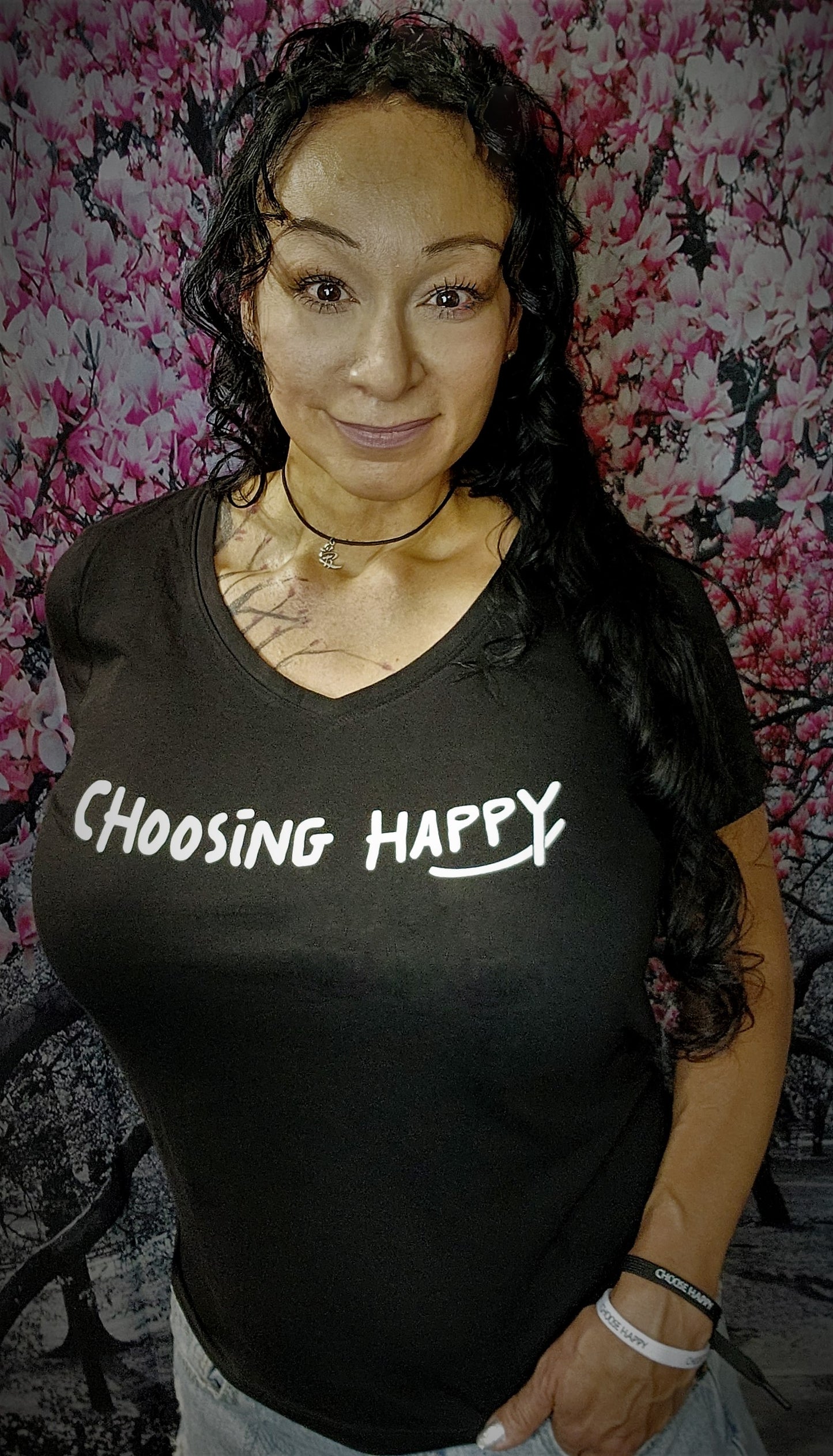 Choosing Happy V Neck Shirts