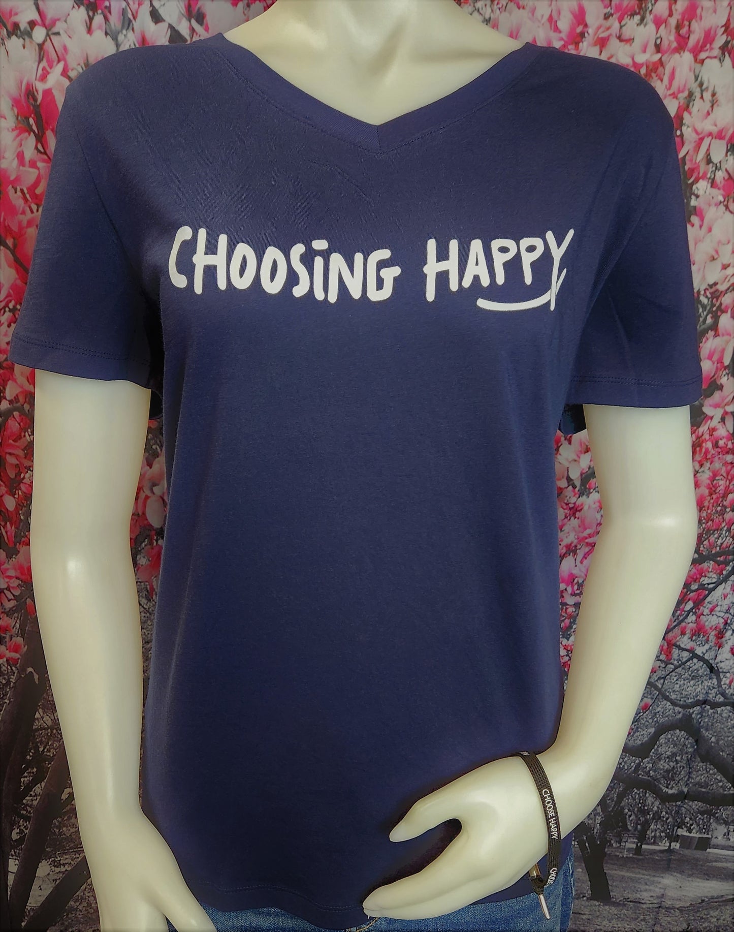 Choosing Happy V Neck Shirts