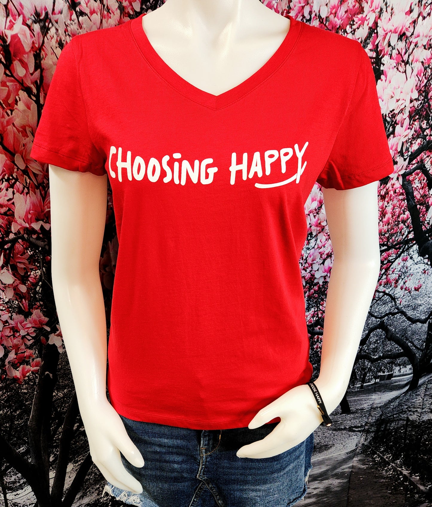 Choosing Happy V Neck Shirts