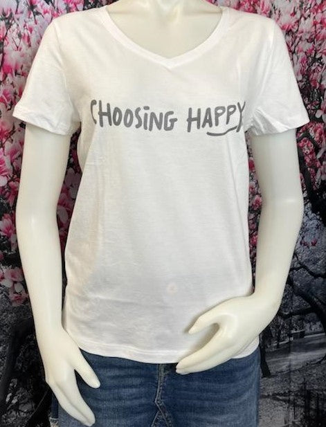 Choosing Happy V Neck Shirts